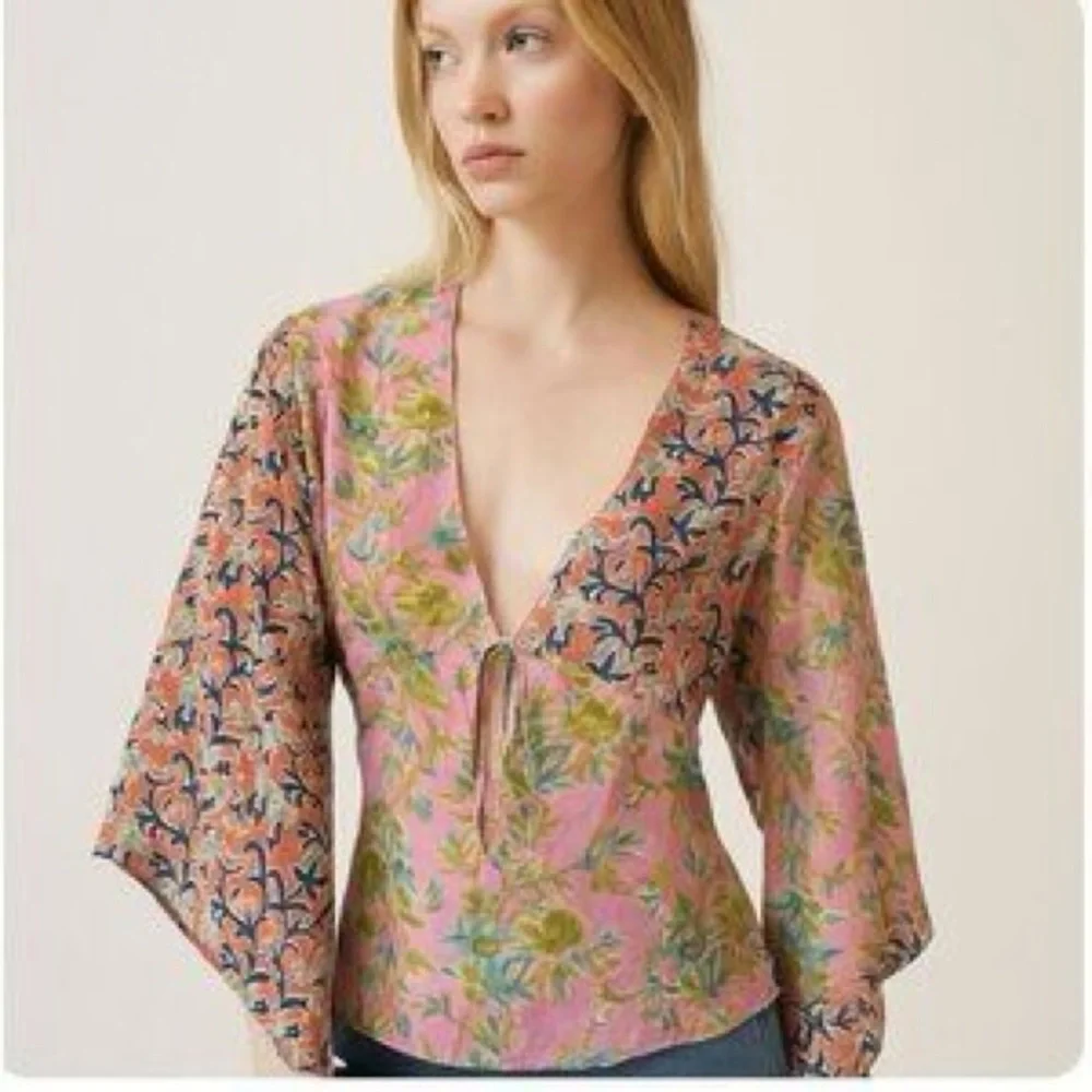 Calypso Christiane Cello Silk Blouse